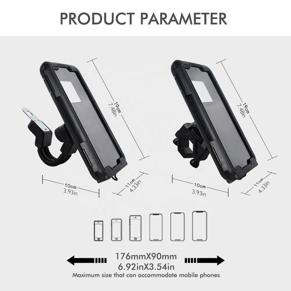 WATERPROOF BIKE MOBILE HOLDER