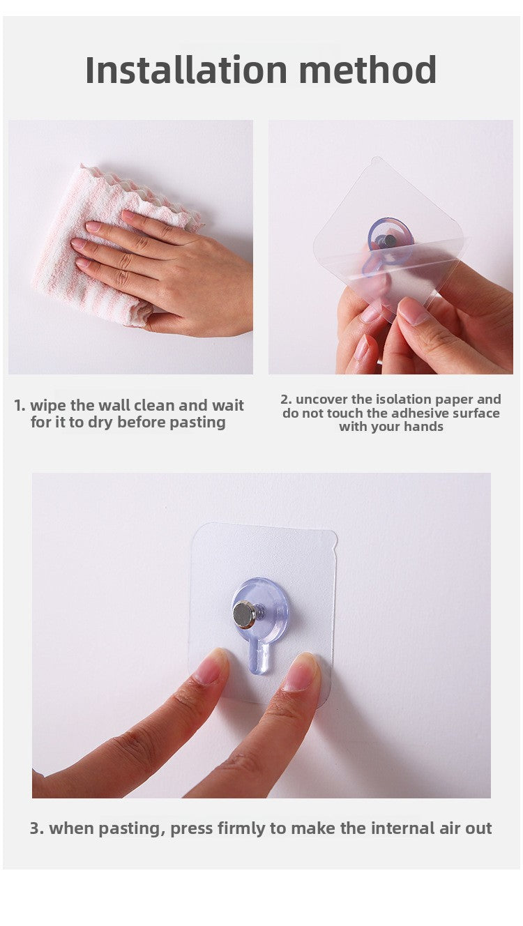Reusable Adhesive Wall Hooks