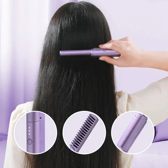 PORTABLE RECHARGEABLE MINI HAIR STRAIGHTNER