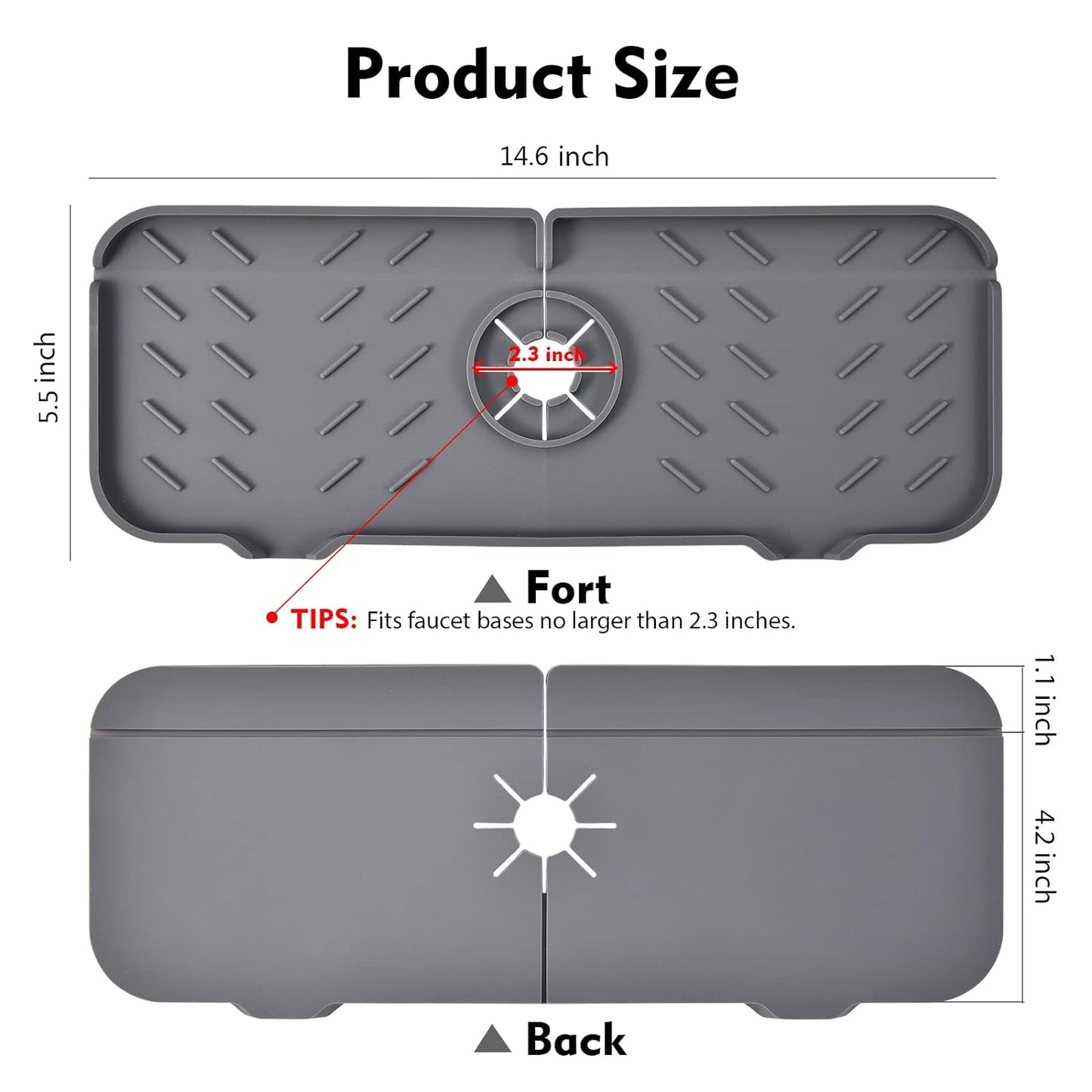 The Silicone Sinks Dry Pad