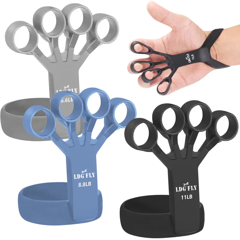 ADJUSTABLE FINGERS STRETCHNER AND EXERCISER