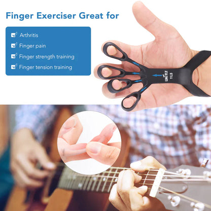 ADJUSTABLE FINGERS STRETCHNER AND EXERCISER