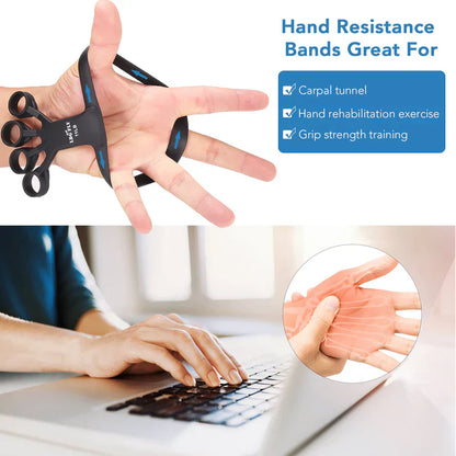 ADJUSTABLE FINGERS STRETCHNER AND EXERCISER