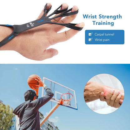 ADJUSTABLE FINGERS STRETCHNER AND EXERCISER