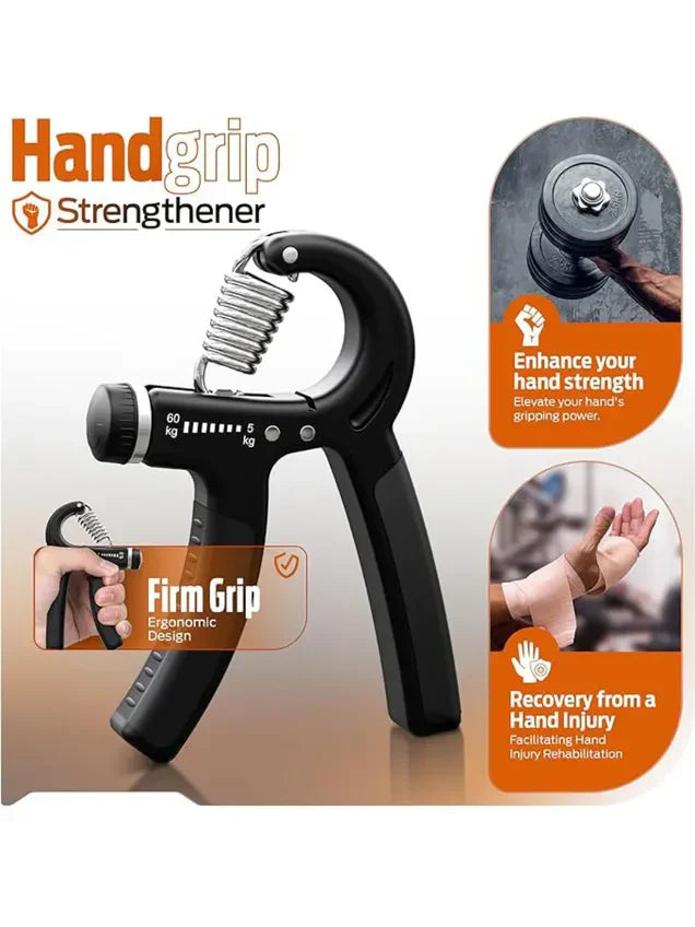 ADJUSTABLE HAND GRIPPER STRENGHTNER