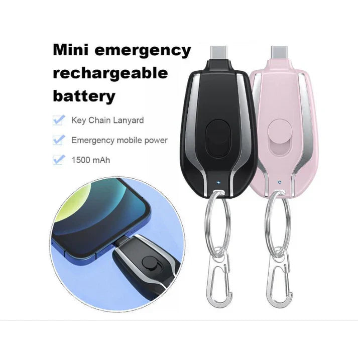 KEYCHAIN POWER BANK - PORTABLE POWER BANK