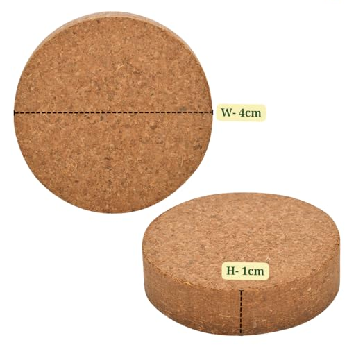 Coconut Coir Coins: Compact Natural Coir Discs - Eco-Friendly Efficient Plants Growth (Pack of 10)